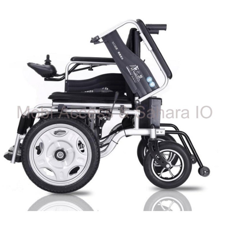 Street Foldable Wheelchair With advance step climbing design By Mobi Access - Image 3
