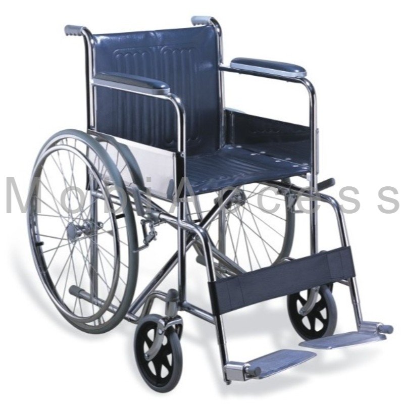 Foldable Steel Wheelchair By Mobi Access