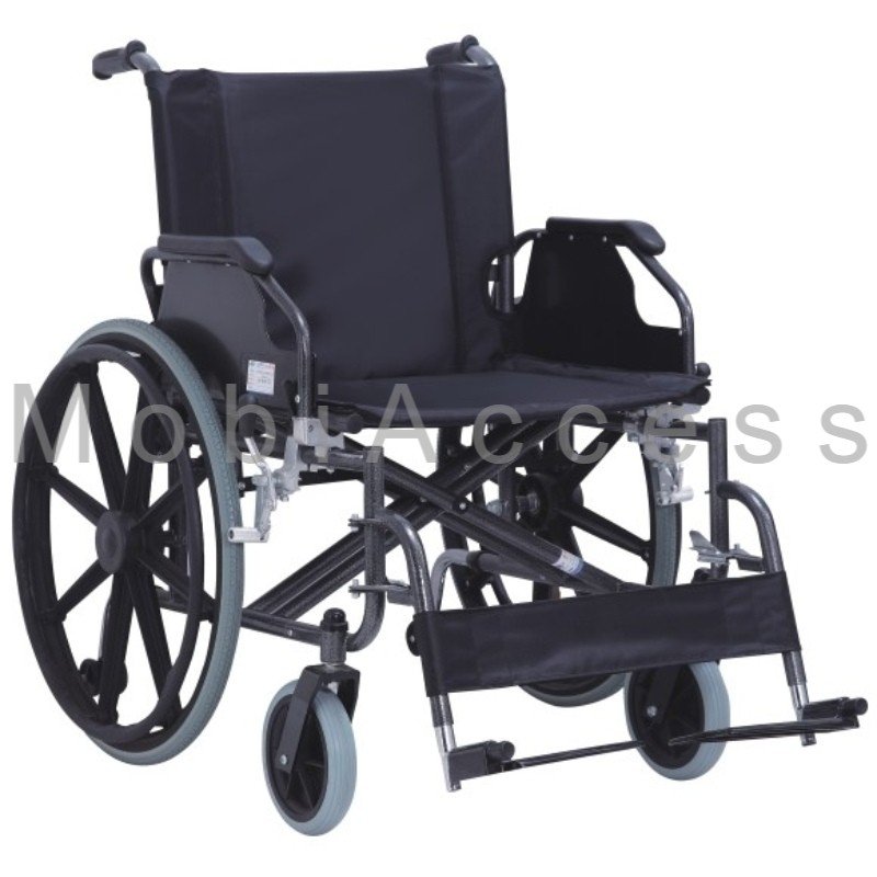 Steel Wheelchair Heavy Duty By Mobi Access