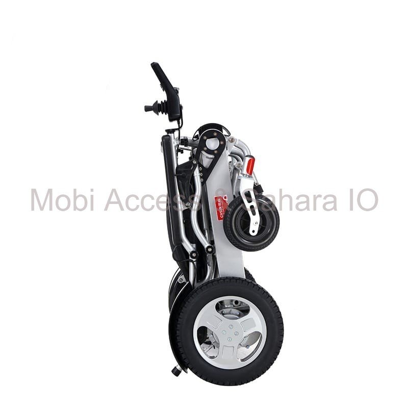 Smart Aluminum Wheelchair 2X Lithium Batteries By Mobi Access - Image 3