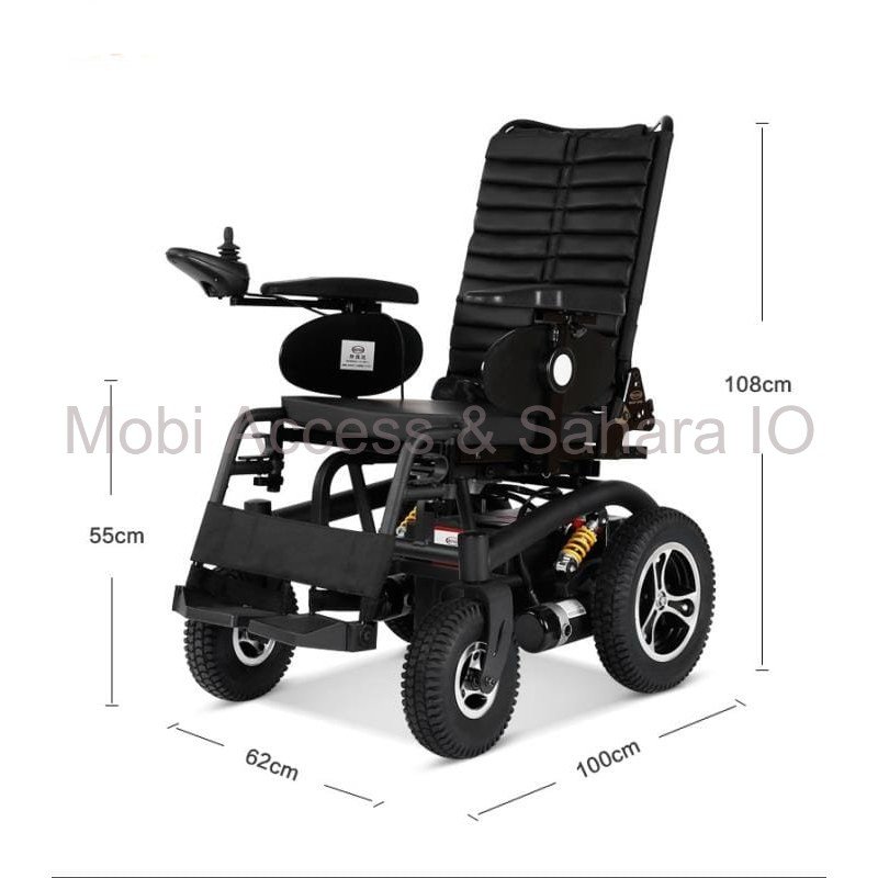 Heavy Duty All Terrain Wheelchair By Mobi Access - Image 3