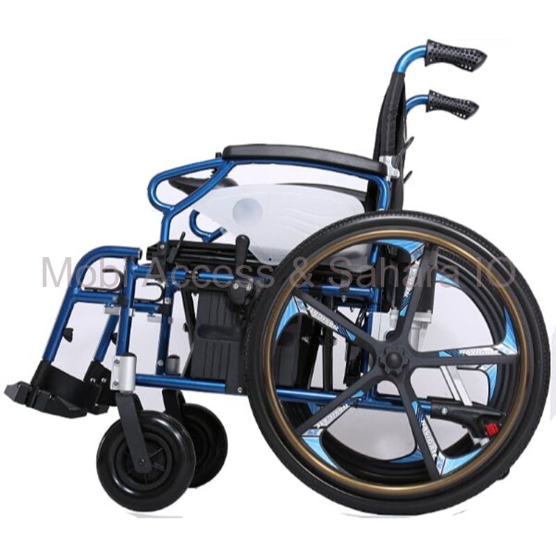 Easily Portable Dual mode Lightweight Aluminum Wheelchair By Mobi Access - Image 3