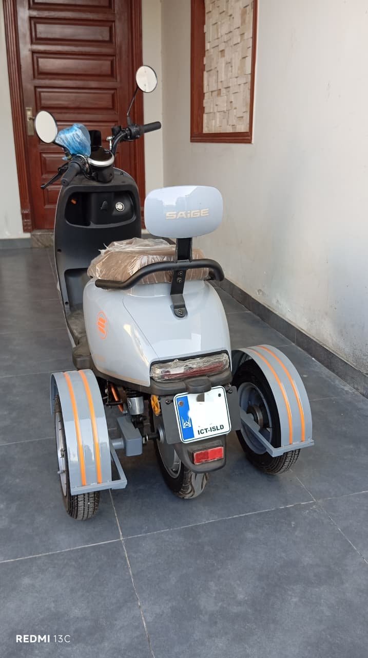 Siage 3 Wheel Electric Bike – Premium Model - Image 3